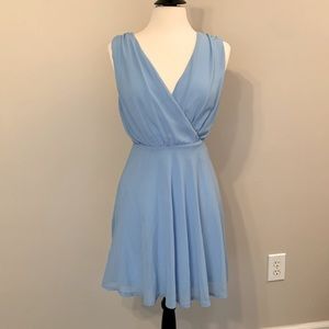 NWT Alice & You blue chiffon dress